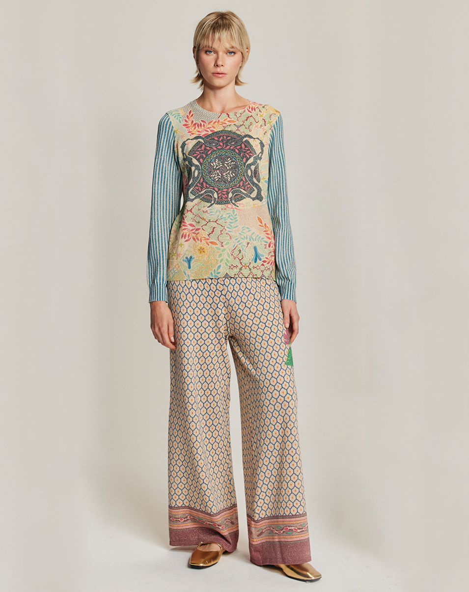 Me369 EMERTA KNIT TOP at Romi Boutique
