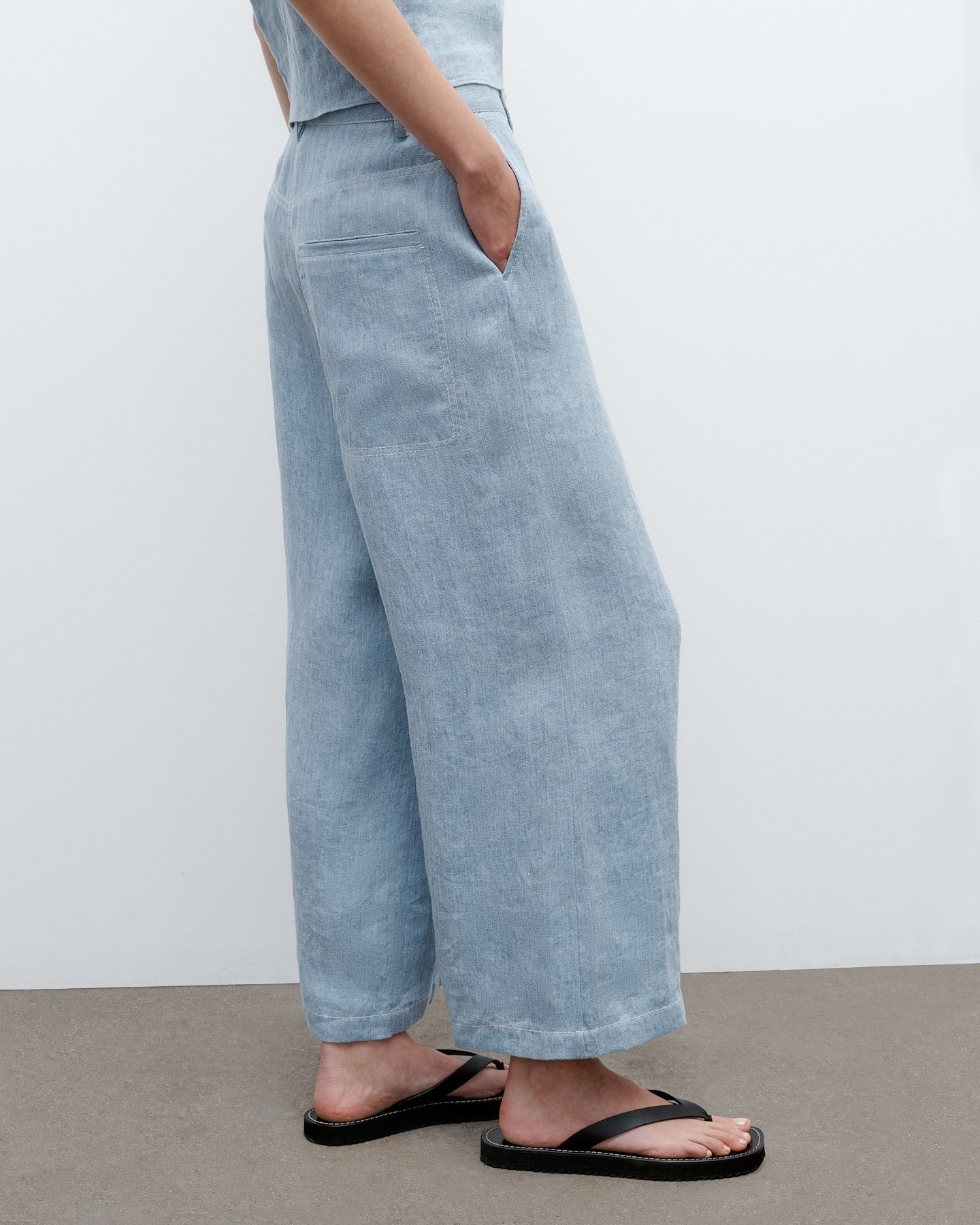 TWP CROPPED HOWARD at Romi Boutique