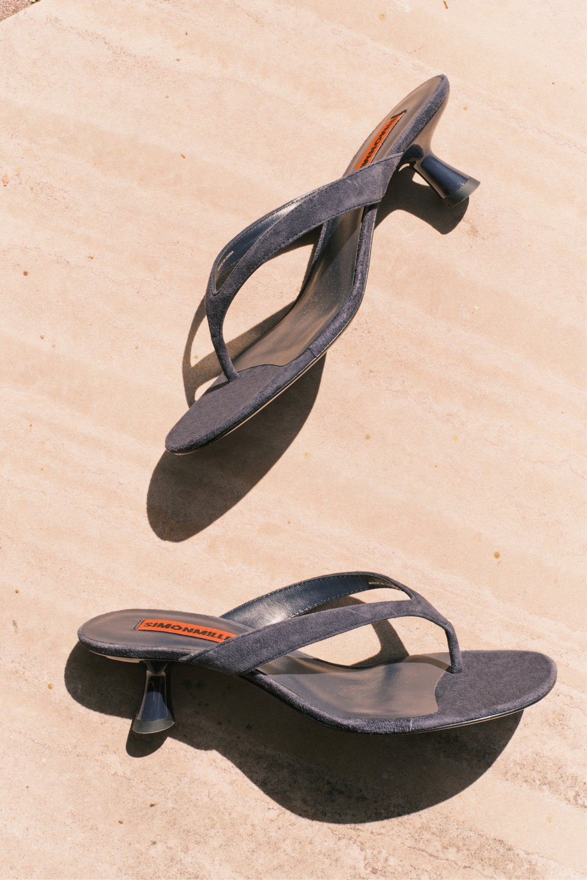Suede Beep Thong