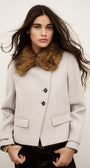BA&SH TERRY COAT at Romi Boutique
