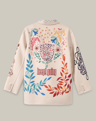 JULIANA WOOL JACKET IN SHIPIBO