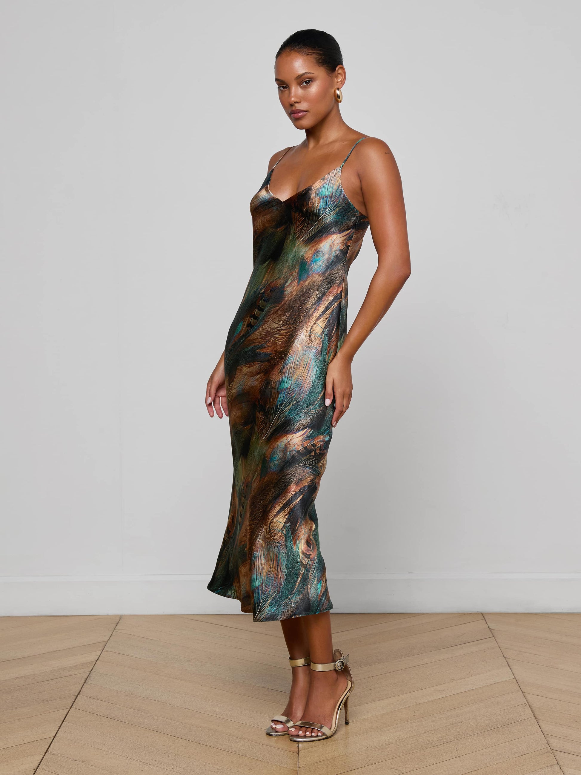 L'Agence SERIDIE SLIP DRESS at Romi Boutique