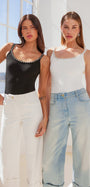 Generation Love IRIS CRYSTAL TANK TOP at Romi Boutique