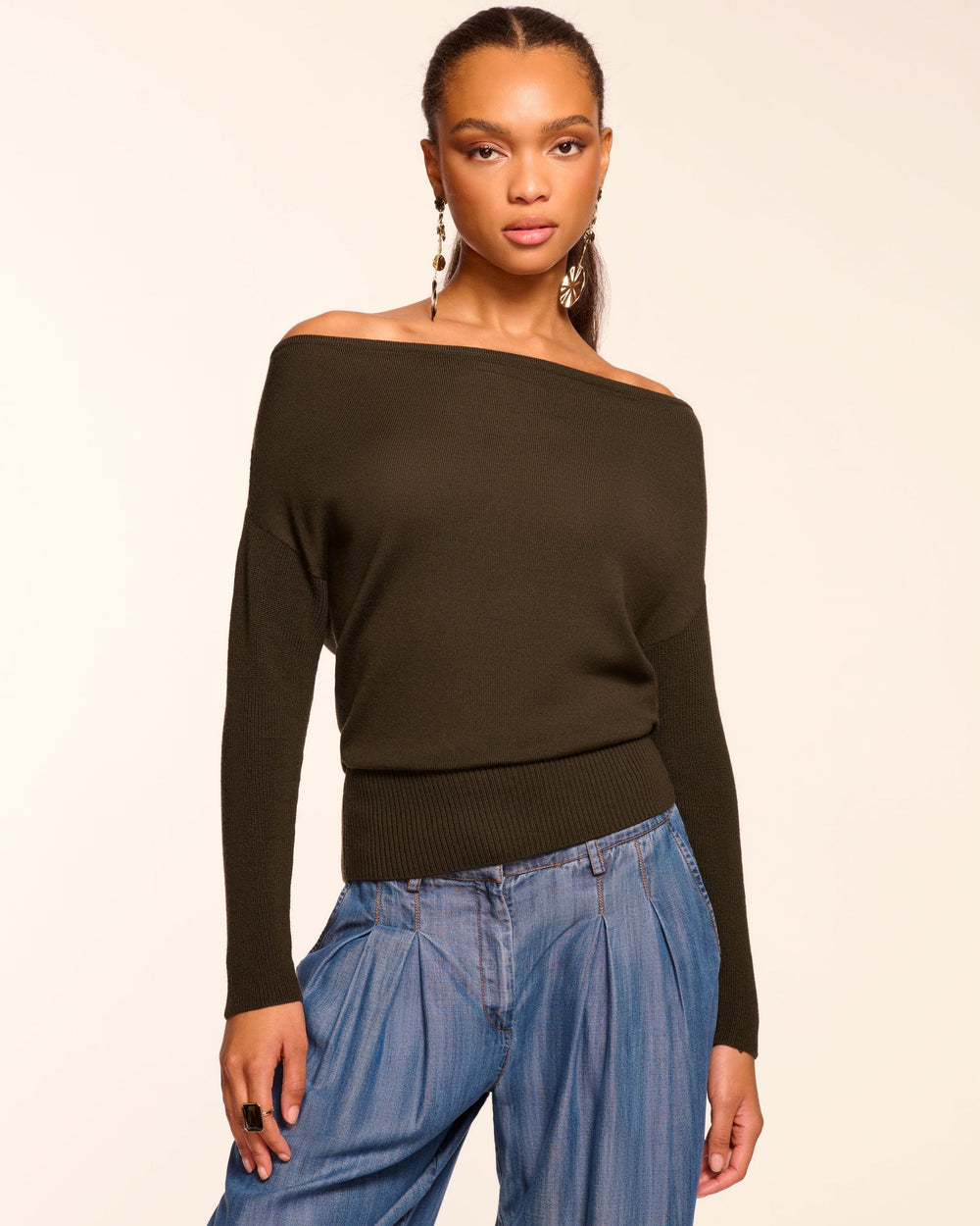 Off The Shoulder Sweaters | Romi Boutique