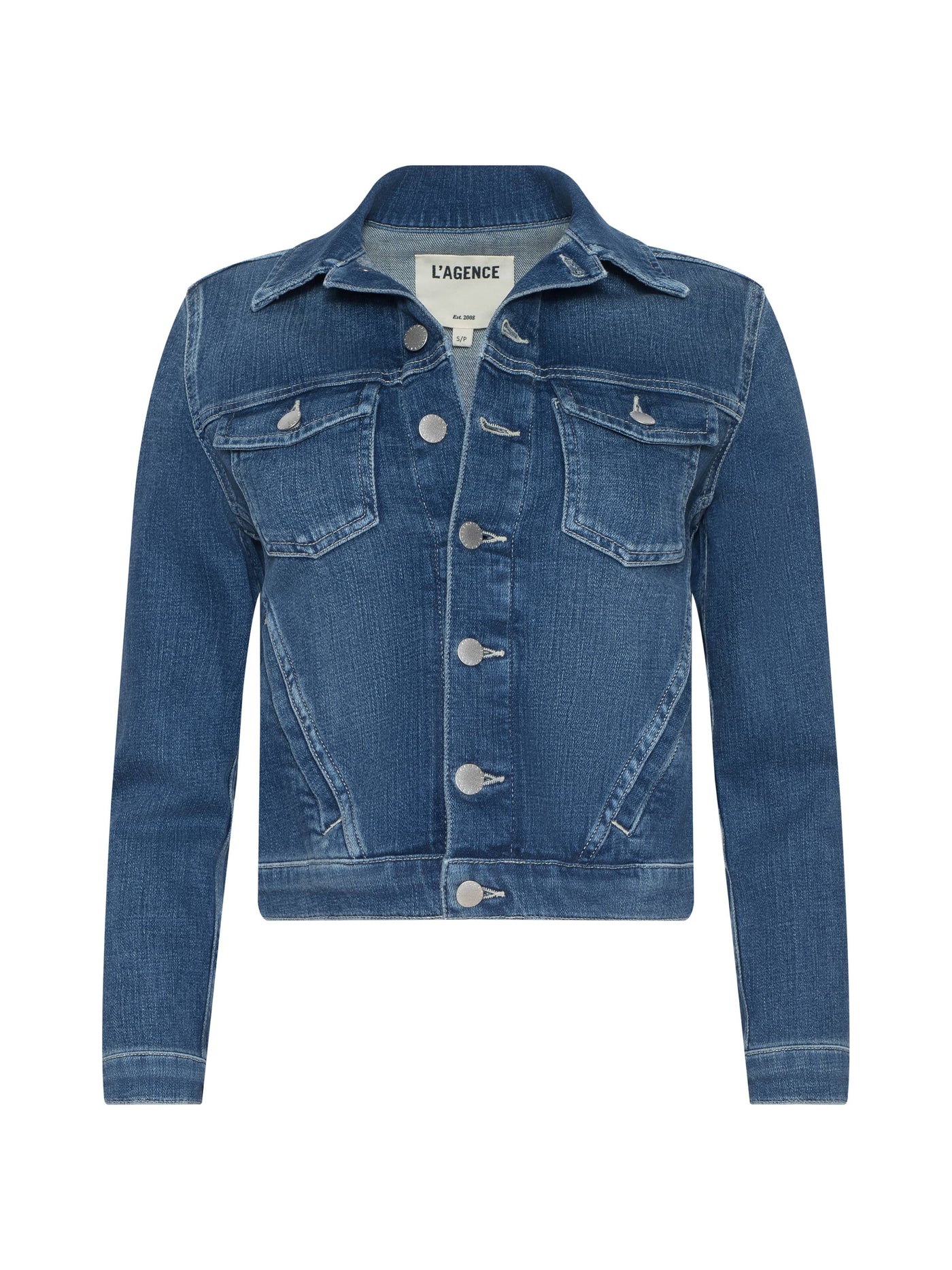 MAVEN DENIM JACKET IN GAGE