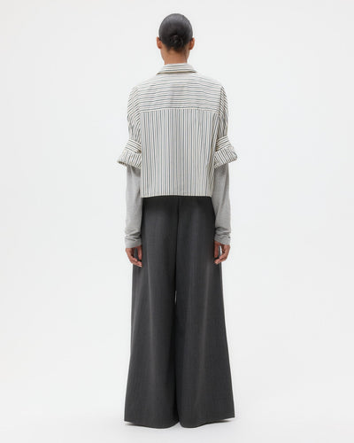 NEXT EX TOP IN IVORY/CILANTRO