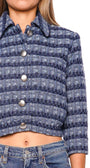L'Agence JIA TWEED JACKET at Romi Boutique