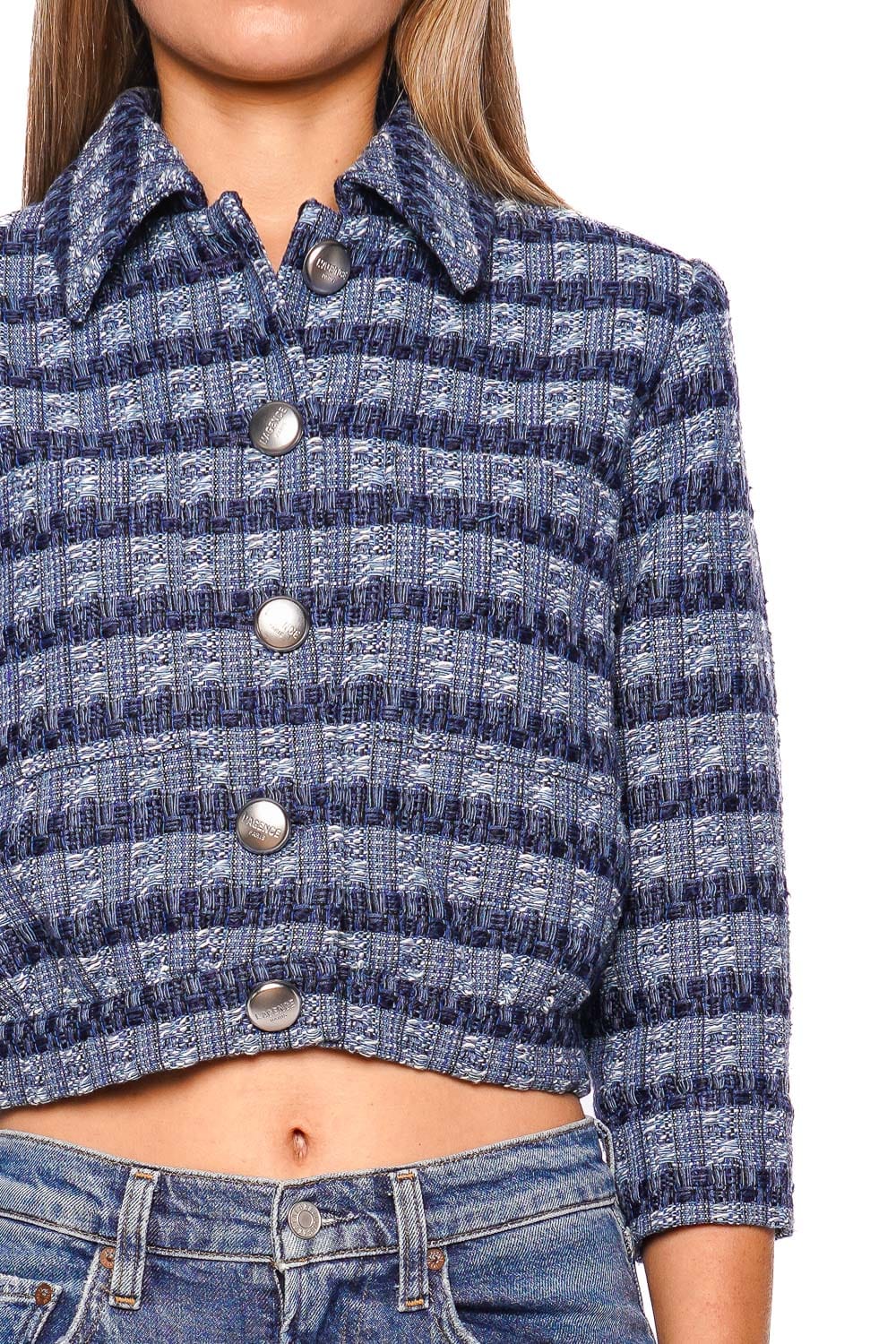 L'Agence JIA TWEED JACKET at Romi Boutique