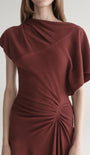 A.L.C Dena Crepe Midi Dress at Romi Boutique