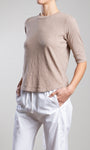 Pharaoh Giada Slim Crew in Supima Slub at Romi Boutique