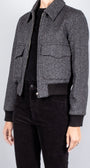 Nili Lotan REDLEY BOMBER JACKET at Romi Boutique