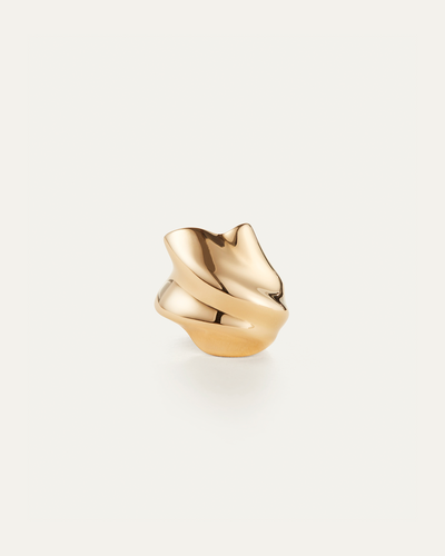 LYDIA RING IN HIGH POLISH GOLD