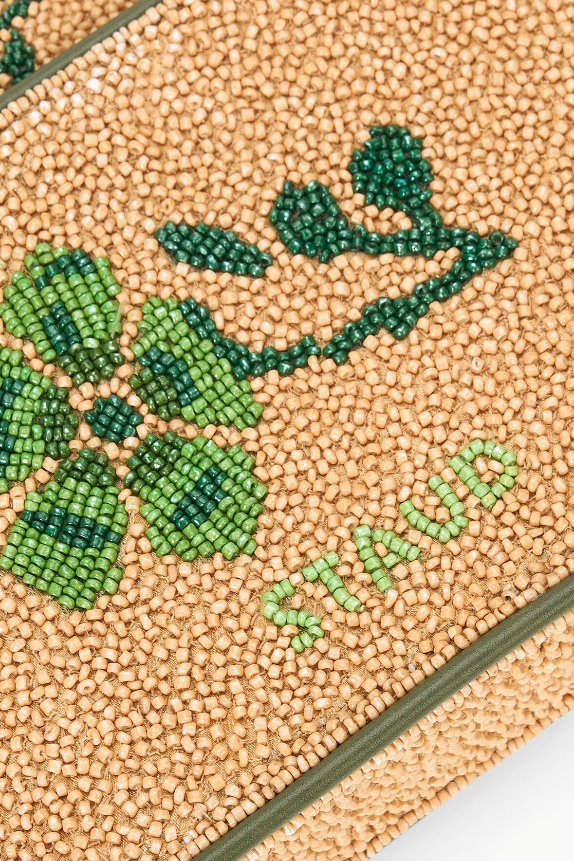 TOMMY BEADED BAG IN MOSS FLORAL TAPESTRY
