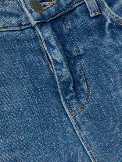CARA LOW-RISE BOOTCUT JEAN IN IBARRA