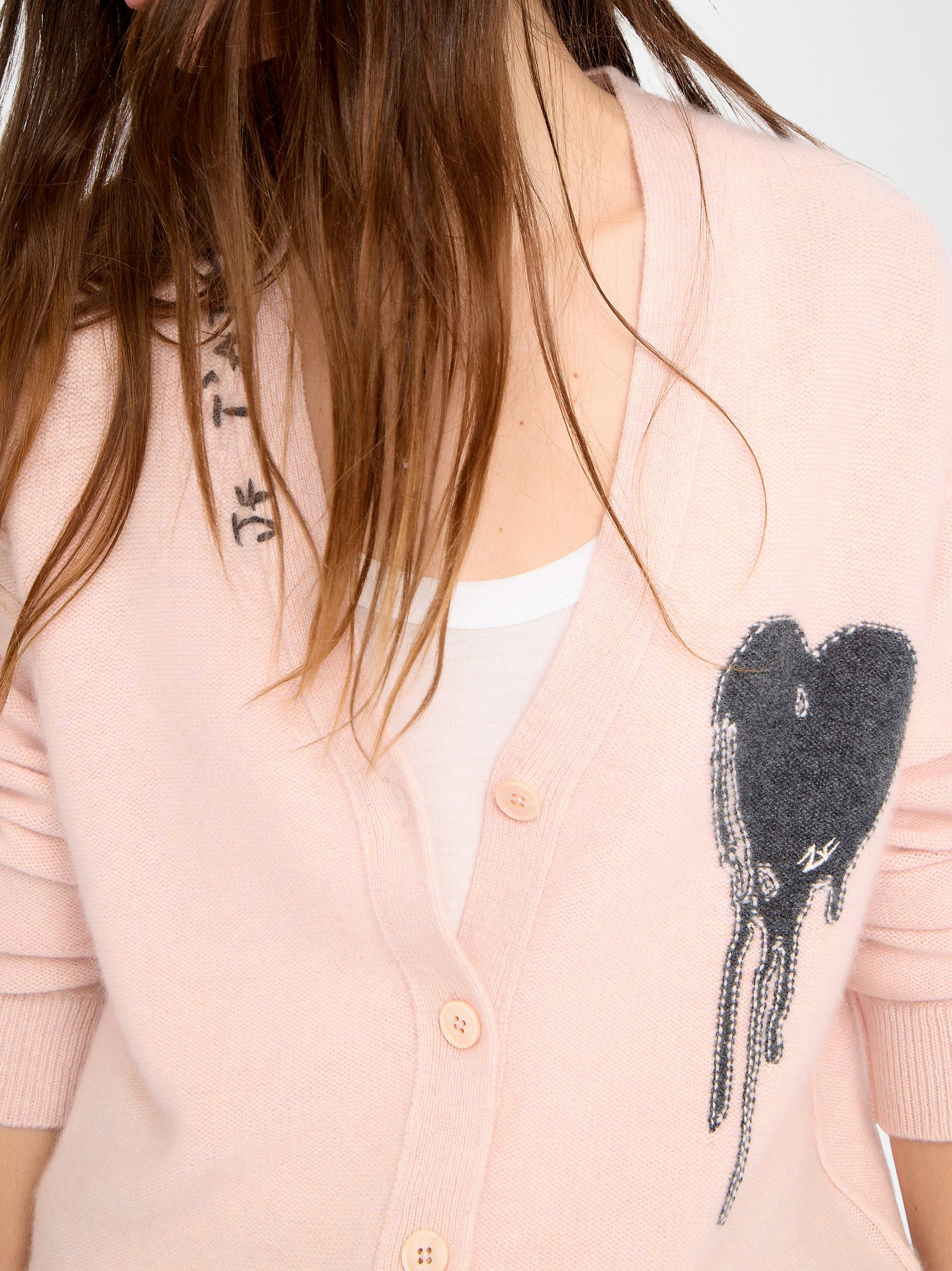 Zadig & Voltaire MIRKAZ CASHMERE CARDIGAN at Romi Boutique