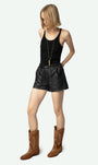 Zadig & Voltaire TEX WESTERN SUEDE BOOTS at Romi Boutique