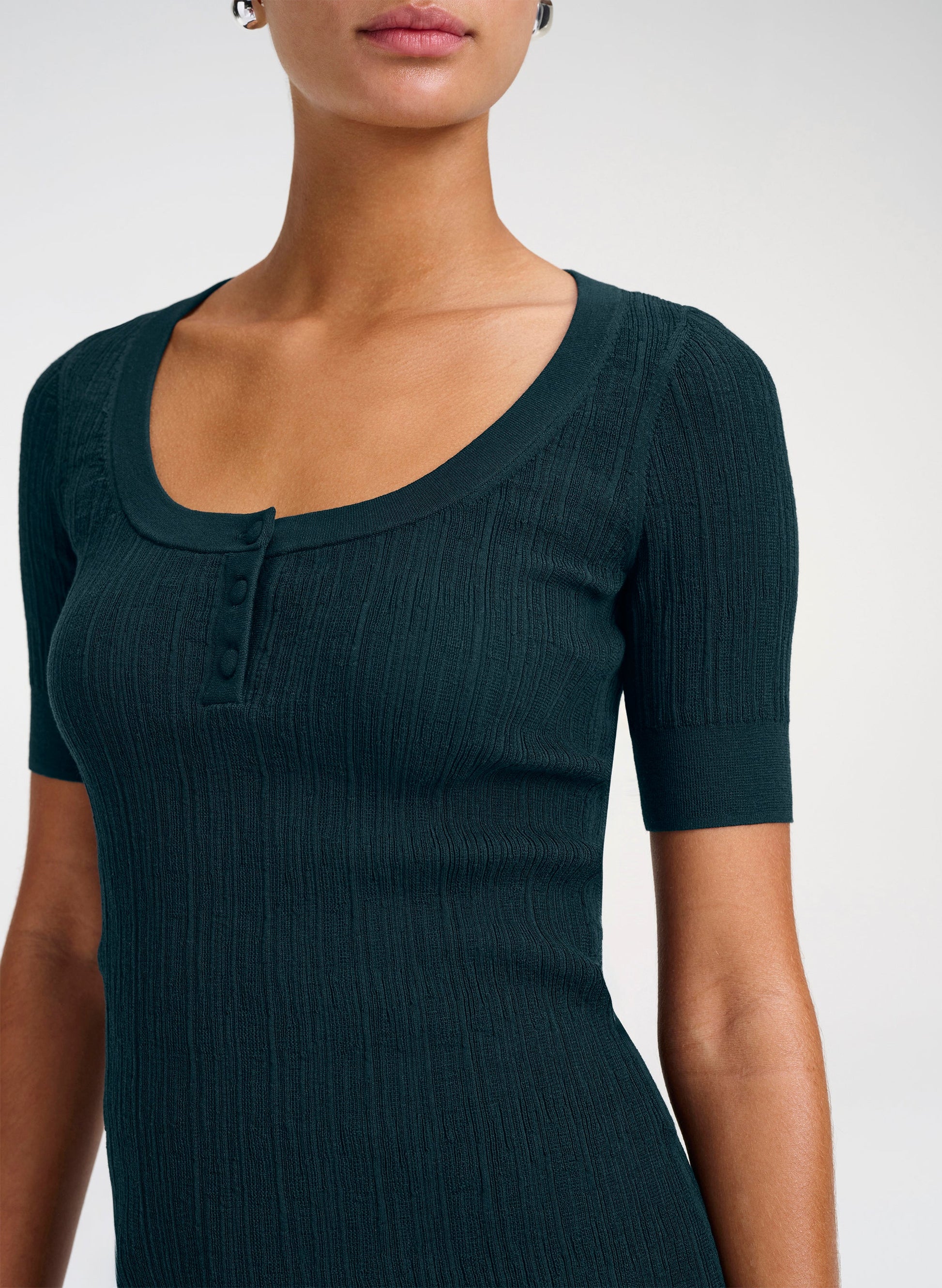 Alette Fine Cotton Knit Top