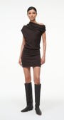 Staud MABEL MINI DRESS at Romi Boutique