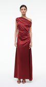 Staud PHARE SILK MAXI DRESS at Romi Boutique