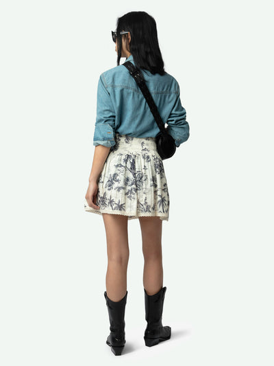 JOCKY SKIRT IN ECRU