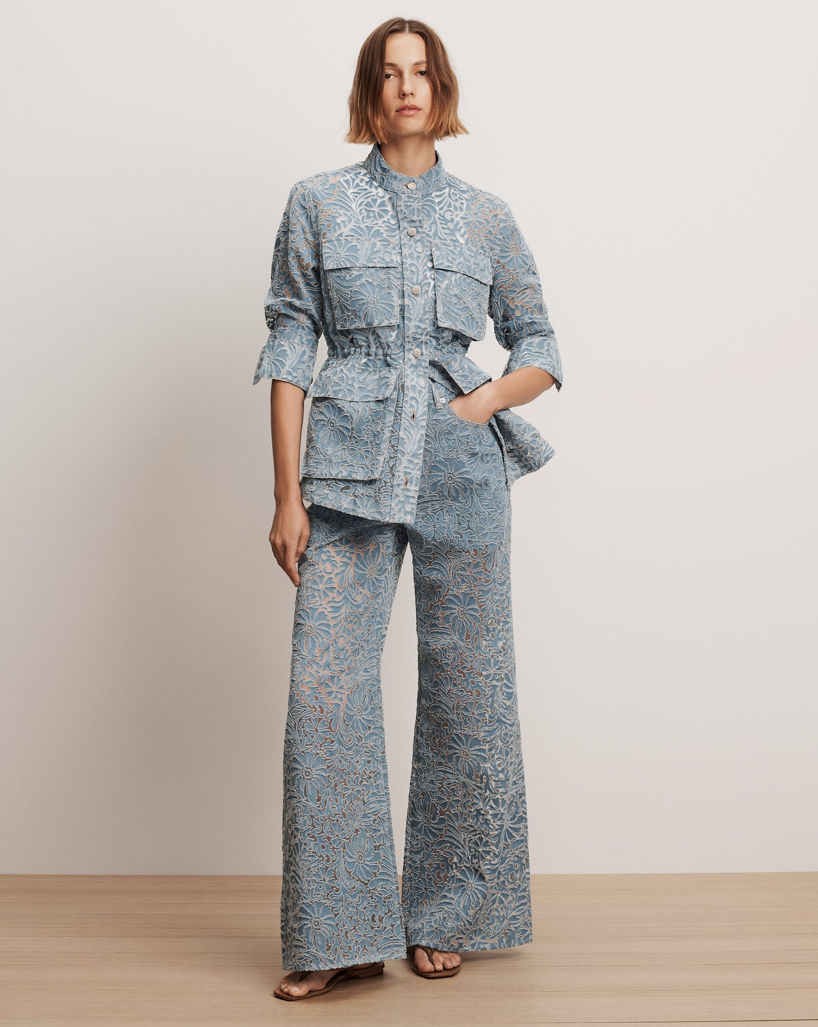 Lane Burnout Denim Jacket