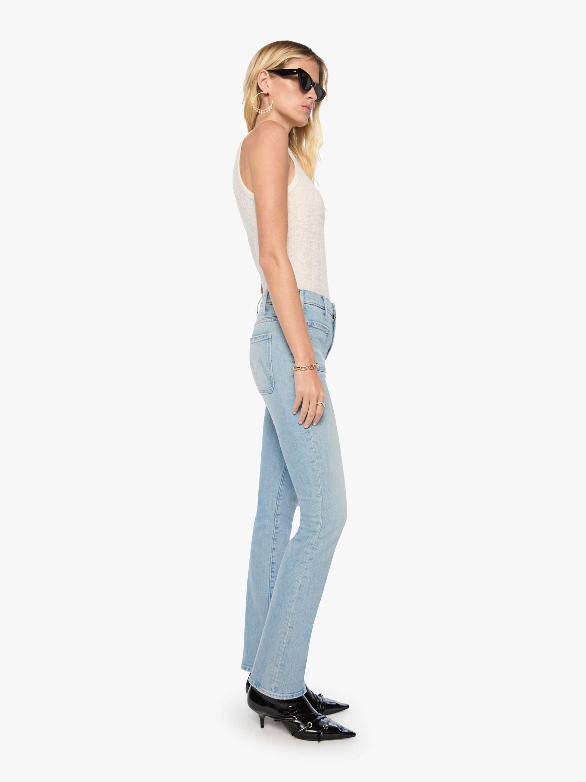 The Patch Pocket Insider Sneak Jeans