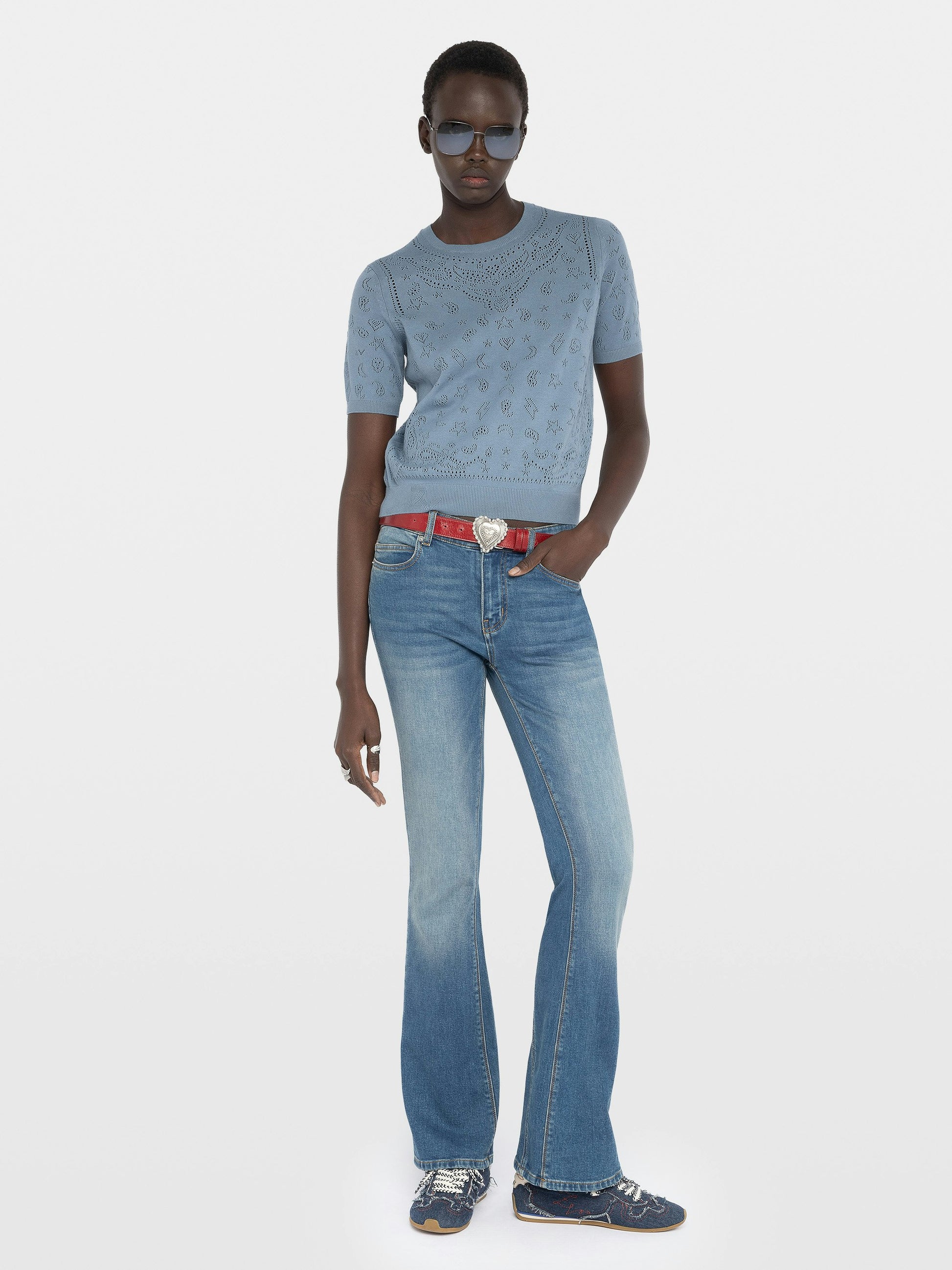 Zadig & Voltaire DOLLY SWEATER at Romi Boutique