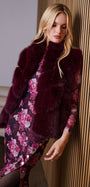 Generation Love ROSARIO FAUX FUR VEST at Romi Boutique