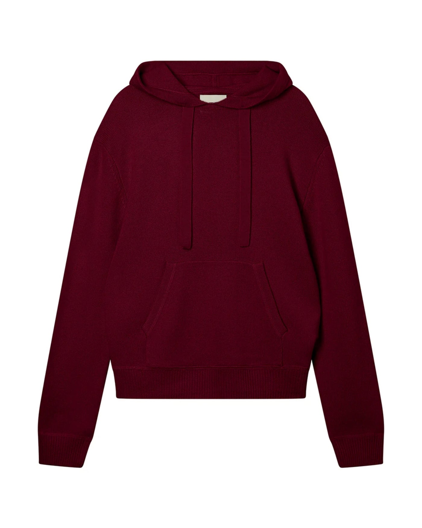 OVERSIZE HOODIE IN BURGUNDY - Romi Boutique