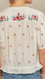 Mabe Harlie Short Sleeve Top at Romi Boutique