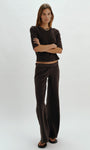 Suzie Kondi LITO LOW RISE FLARE PANTS at Romi Boutique