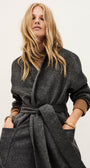 BA&SH KAY COAT at Romi Boutique
