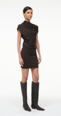 Staud MABEL MINI DRESS at Romi Boutique