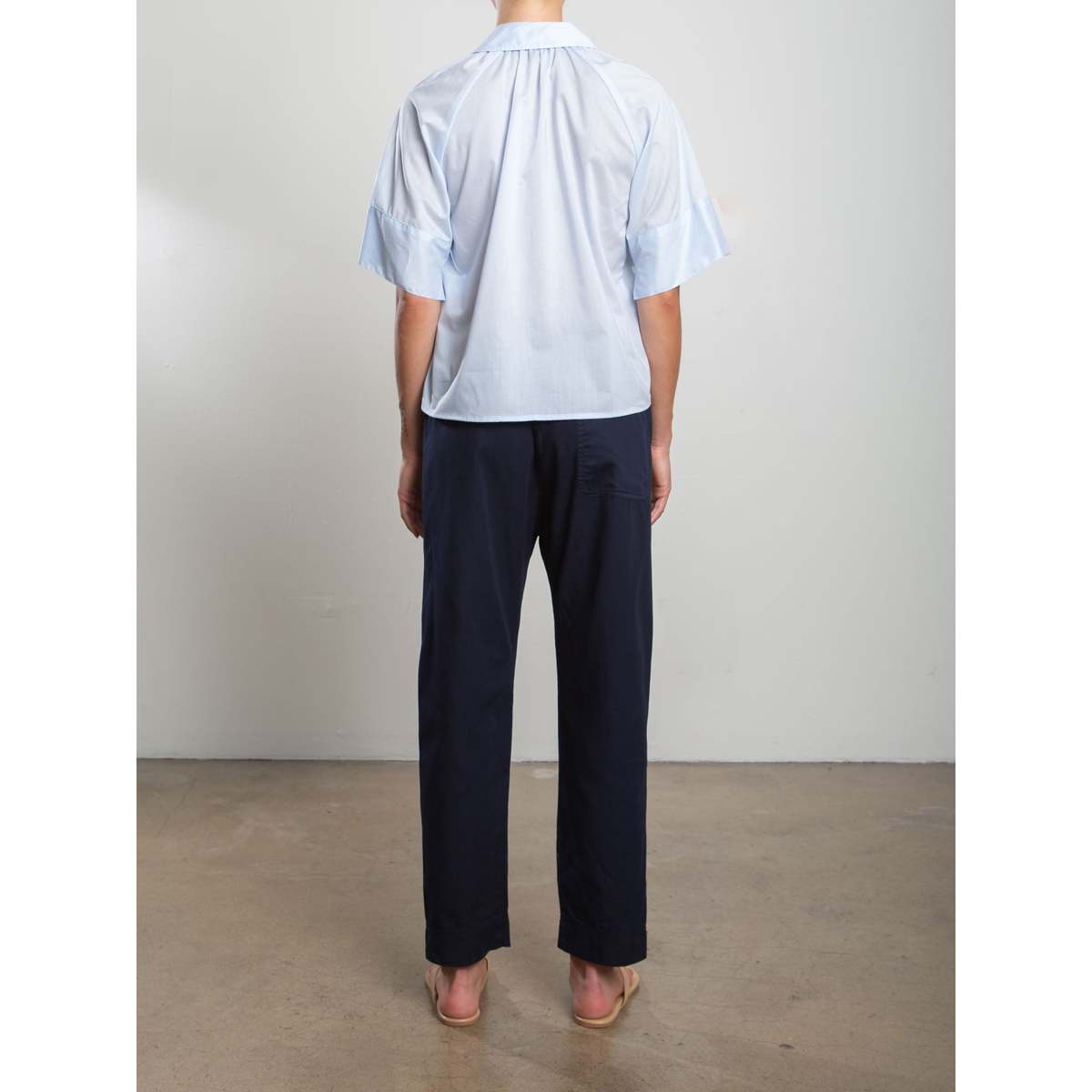 Pharaoh Andy Pant in Paperweight Cotton at Romi Boutique
