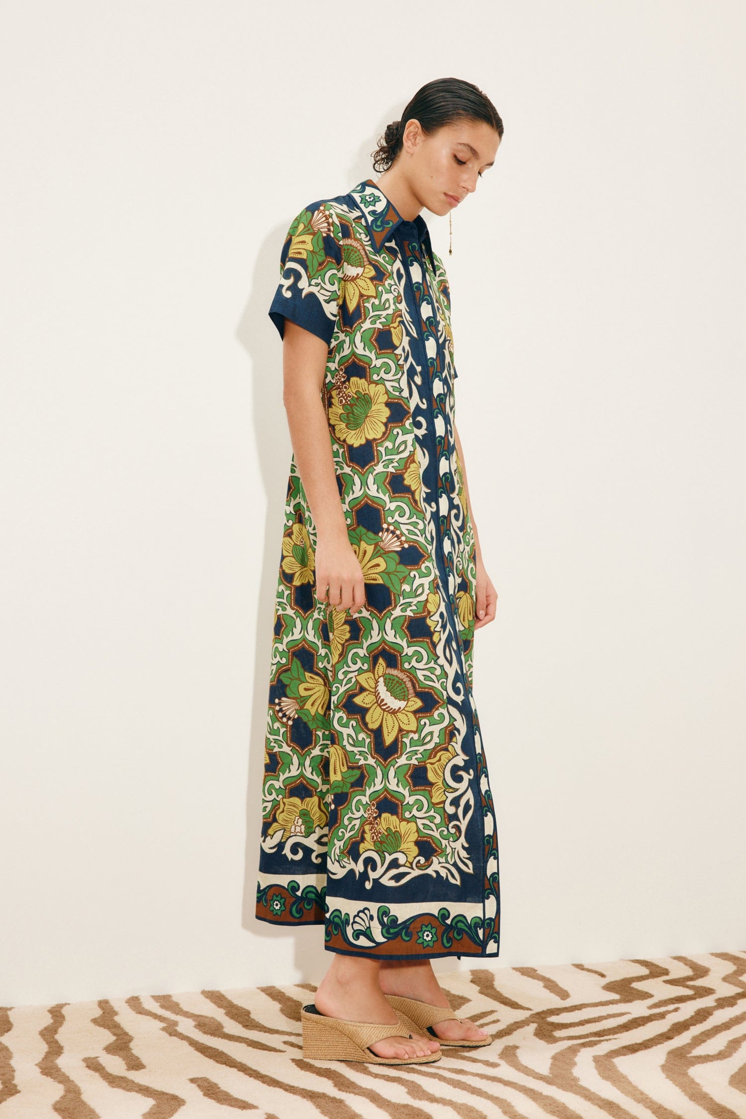 Alemais Liana Shirtdress at Romi Boutique