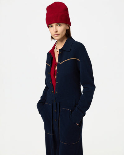 WESTERN EVERYWEAR COVERALL IN MIDNIGHT
