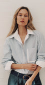 TWP Double Layer Boyfriend Shirt at Romi Boutique