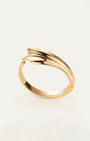 Jenny Bird LYDIA CUFF IN HIGH POLISH GOLD at Romi Boutique