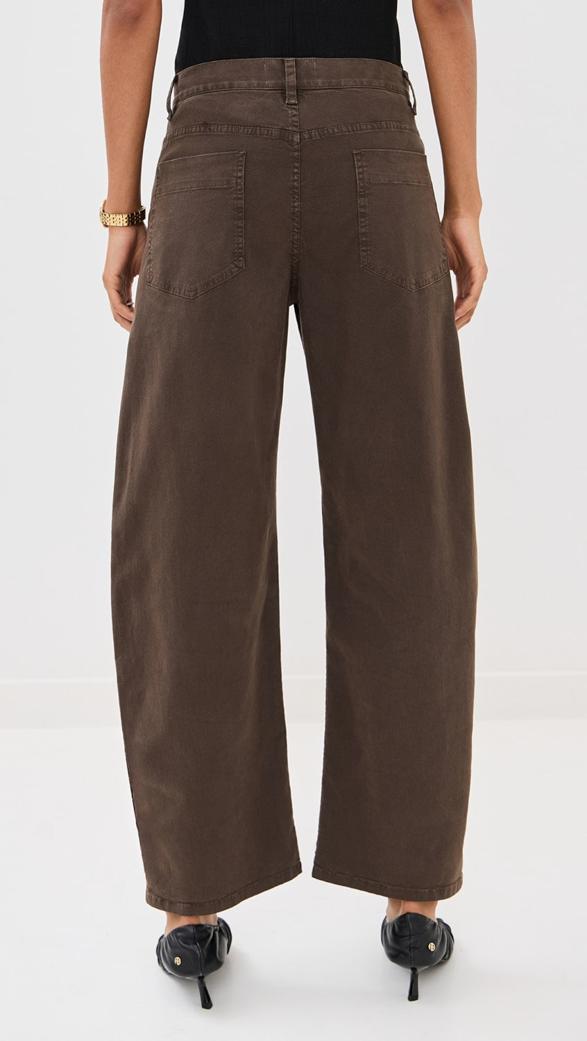 TRIBECA PANT IN CHOCOLATE BROWN