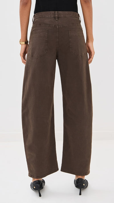 TRIBECA PANT IN CHOCOLATE BROWN