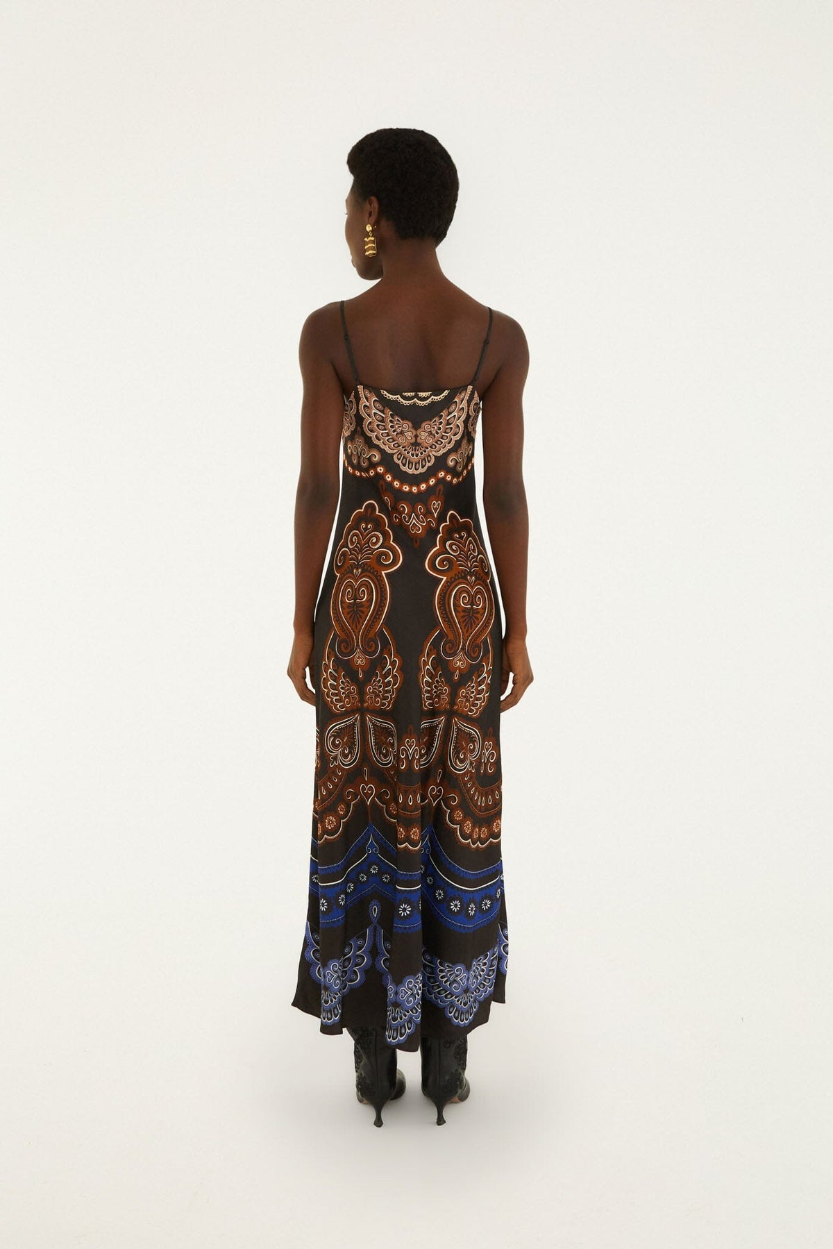 Nicole Sleeveless Slip Maxi Dress