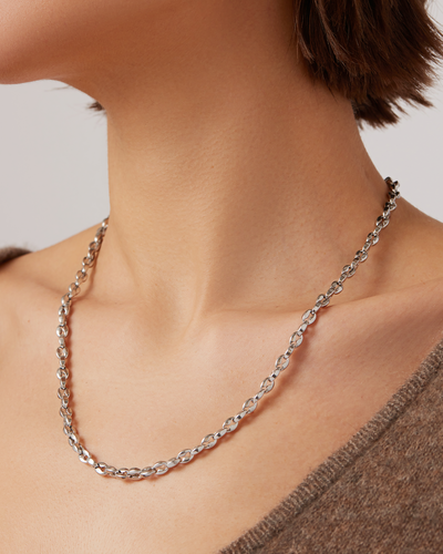 DHANI CHAIN IN PLATINUM - Romi Boutique