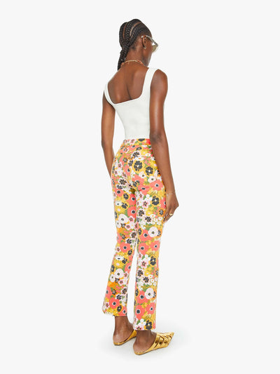 MID RISE SMOKIN DOUBLE FLOOD IN FLOWERS AL FRESCO - Romi Boutique