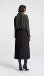 A.L.C LEO SILK TOP at Romi Boutique