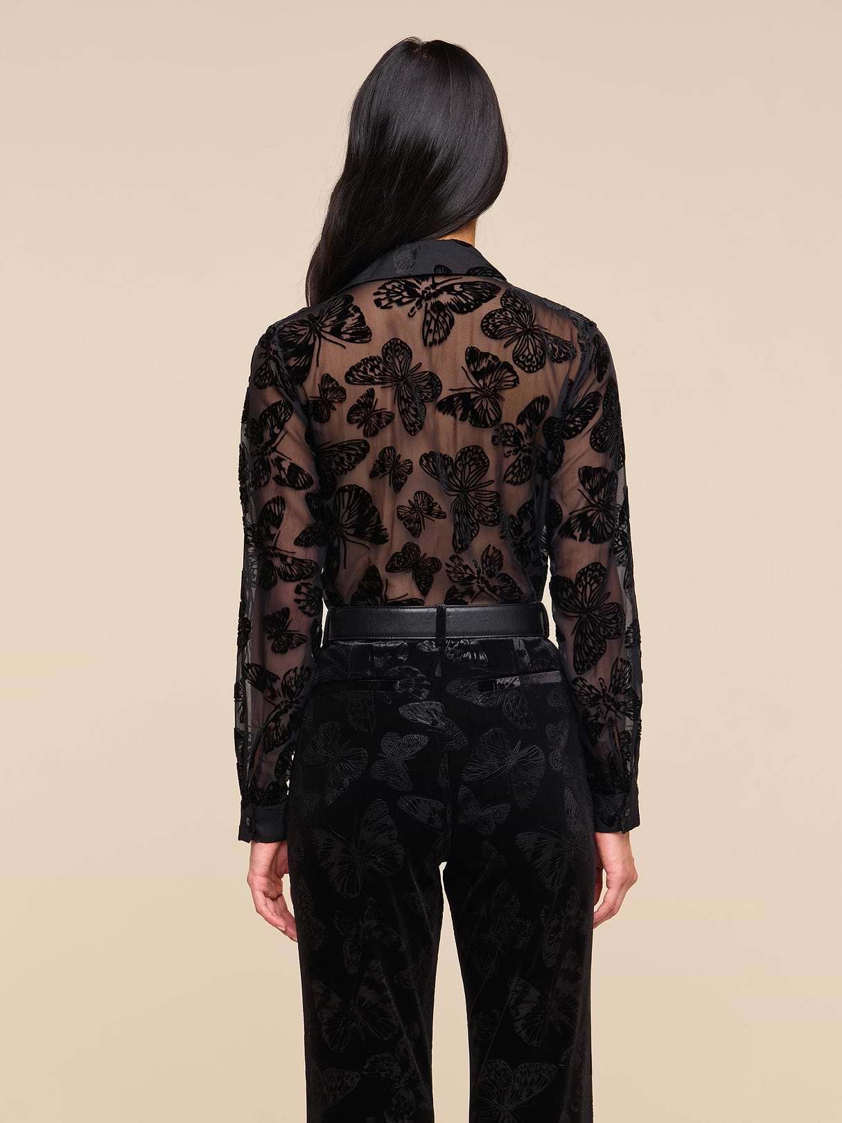 Laurent Velvet Blouse