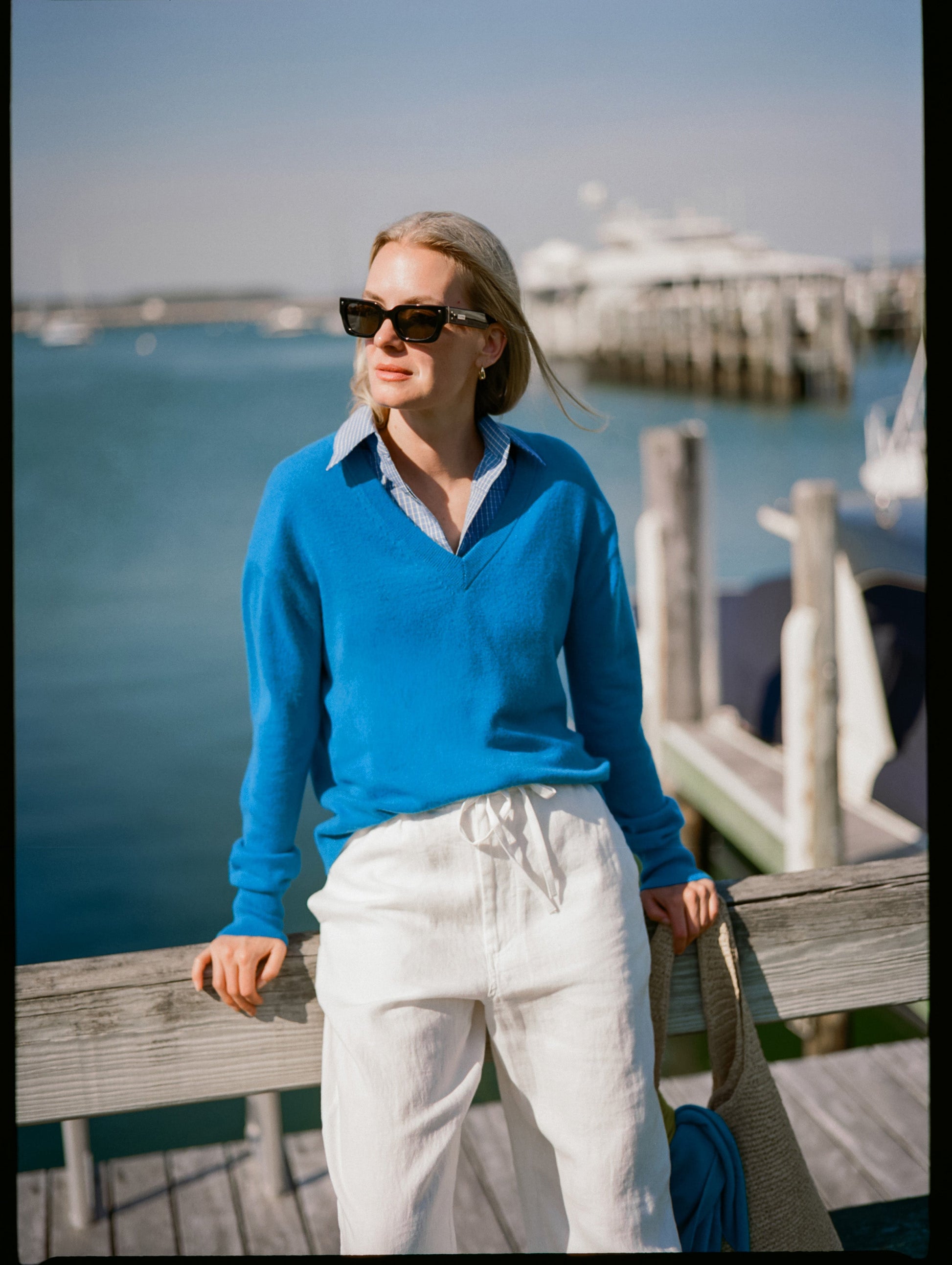 Cashmere V Neck Sweater