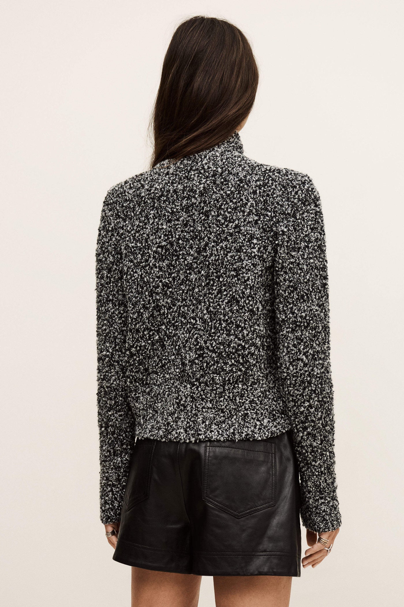CARLA CARDIGAN IN ANTHRACITE