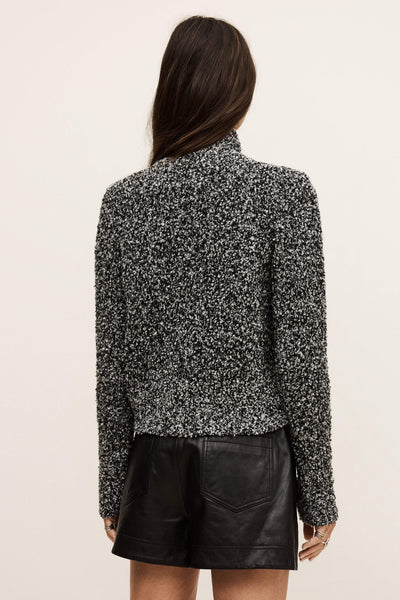 CARLA CARDIGAN IN ANTHRACITE