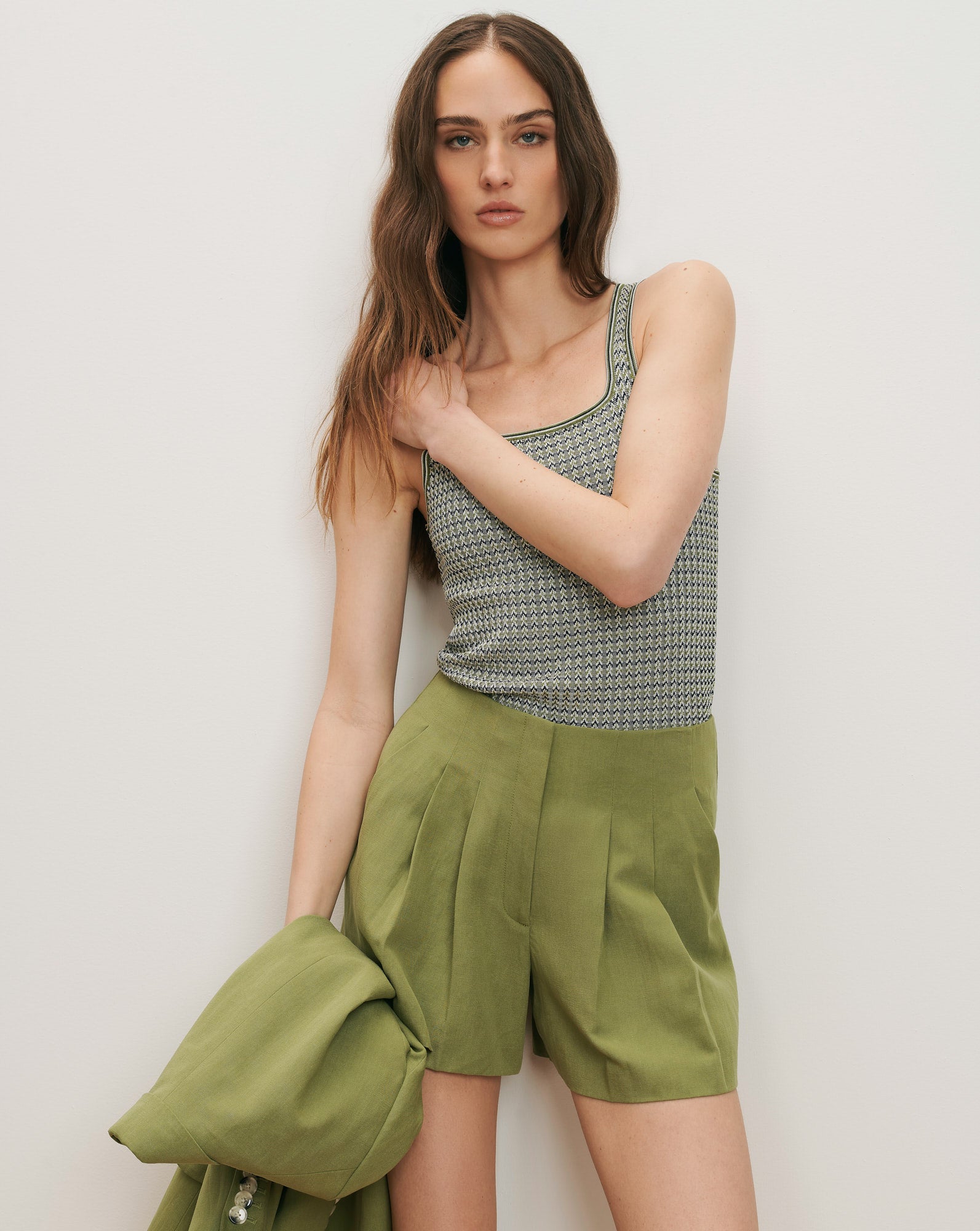 SANDRA RIBBED TANK