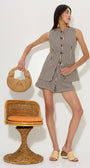 SIMON MILLER RAFFIA LOPSY BAG at Romi Boutique